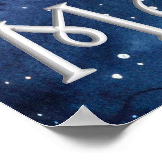 Krippenposter Poster (Ecke)