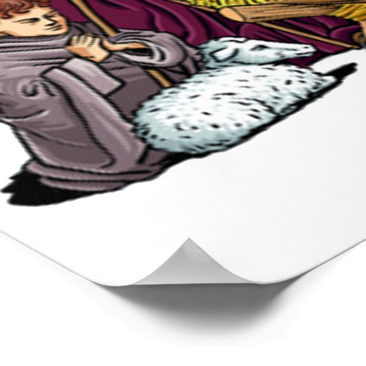 Krippenposter Poster (Ecke)