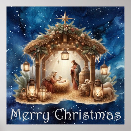 Krippenposter Poster (Vorne)