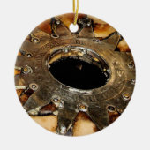 Krippenschmuck Keramik Ornament (Vorne)