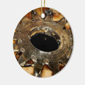 Krippenschmuck Keramik Ornament (Links)