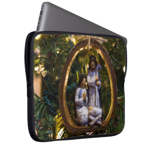 Krippenschmuck Laptopschutzhülle (Vorne Rechts)