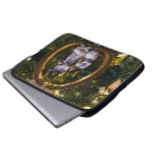 Krippenschmuck Laptopschutzhülle (Vorne Knopf)