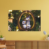Krippenschmuck Leinwanddruck (Insitu (Wohnzimmer))