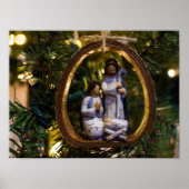 Krippenschmuck Poster (Vorne)