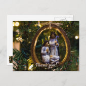 Krippenschmuck Postkarte (Vorne/Hinten)