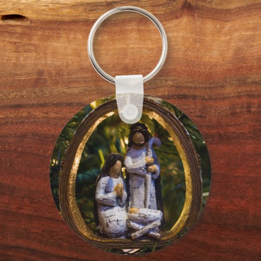 Krippenschmuck Schlüsselanhänger (Vorderseite)