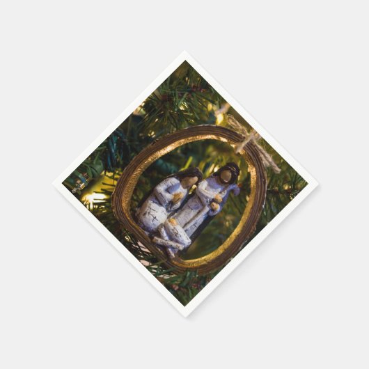 Krippenschmuck Serviette (Ecke)