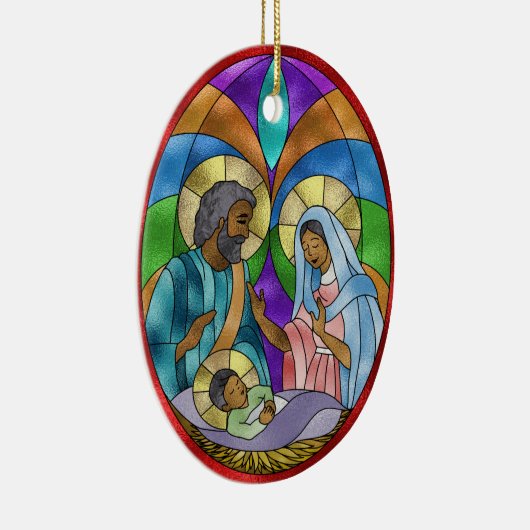 Krippenschmuck - SRF Keramik Ornament (Rechts)