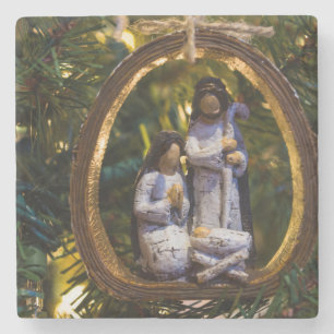 Krippenschmuck Steinuntersetzer
