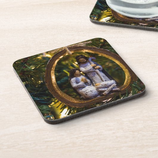 Krippenschmuck Untersetzer (Linke Seite)