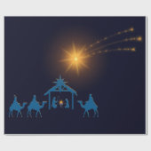 Krippenschutzpapier Geschenkpapier (Flach)