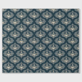 KrippenStar von Wonder Mandala Mitte Jahrhundert O Geschenkpapier (Flach)