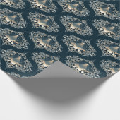 KrippenStar von Wonder Mandala Mitte Jahrhundert O Geschenkpapier (Ecke)