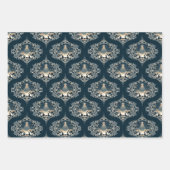 KrippenStar von Wonder Mandala Mitte Jahrhundert O Geschenkpapier Set (Vorderseite)