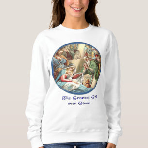 Krippenszene Sweatshirt