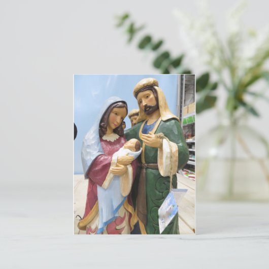 Krippentrio Postkarte (Stehend Vorderseite)