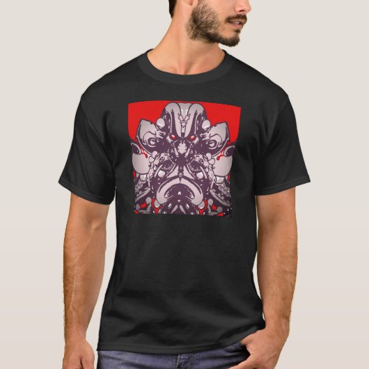 Kris Alan Kleideralien-Gesicht T-Shirt (Vorderseite)