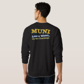 Kris Holm Zitat Sweatshirt (Schwarz voll)