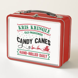 Kris Kringle Bonbons Metall Brotdose