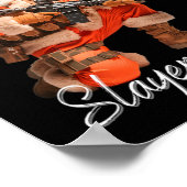 Kris Kringle Festliche Jagd Weihnachten Weihnachts Poster (Ecke)