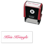Kris Kringle Imitats Signature for Christmas Permastempel (Beispiel)