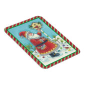 KRIS KRINGLE & REDBIRDS CHRISTMAS KARDINAL MAGNET (Rechte Seite)
