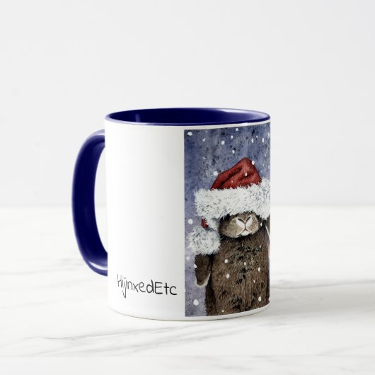 Kris Kringlypaws Tasse (Vorderseite Links)
