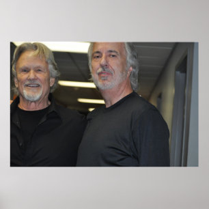 Kris Kristofferson, Rob Bonine, Texter und Poster