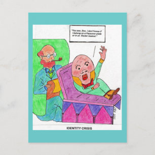 Krise der Identität von Ostern/Pessach Feiertagspostkarte