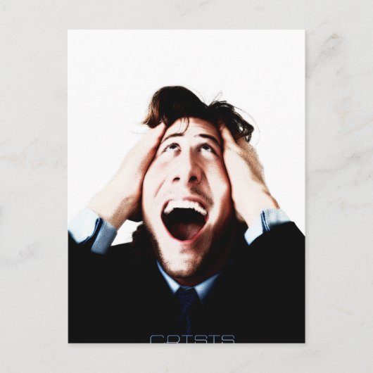 KRISE POSTKARTE (Vorderseite)