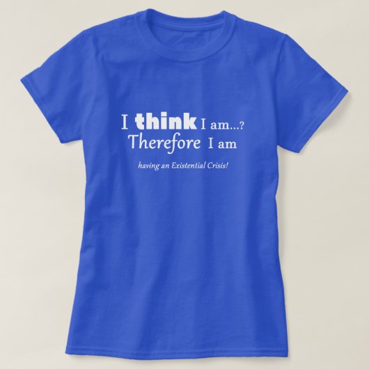 Krise T-Shirt (Design vorne)