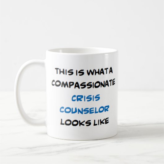 Krisenberater, mitfühlend kaffeetasse (Links)