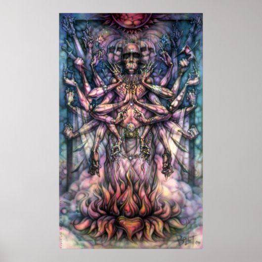 Krishna Corpse Poster (Vorne)