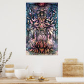 Krishna Corpse Poster (Küche)