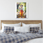 Krishna, der göttliche Hirte Leinwanddruck (Insitu (Schlafzimmer))