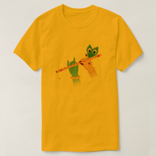 Krishna Design T - Shirt (Design vorne)