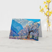 Krishna durch Nicholas Roerich - Karte (Gelbe Blume)