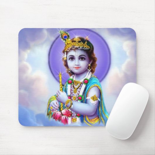 Krishna Glück Mousepad (Mit Mouse)