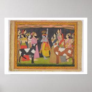 Krishna Hebeberg Govardhana aus dem 'Bhagav Poster