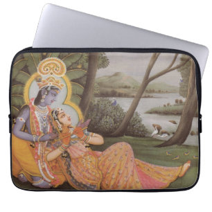 Krishna hindische Gottheit 13" Laptop/Macbook Laptopschutzhülle