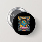 Krishna Hinduismus Button (Vorne & Hinten)