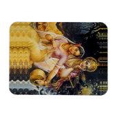 KRISHNA - Hintere Gottheit - Magnet (Horizontal)