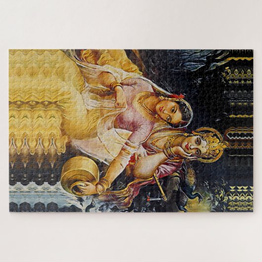 KRISHNA - Hintere Gottheit - Puzzle (Horizontal)