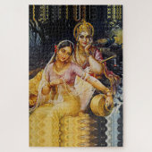 KRISHNA - Hintere Gottheit - Puzzle (Vertikal)
