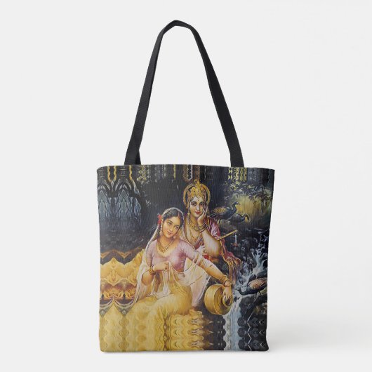 KRISHNA - Hintere Gottheit - Tasche (Rückseite)