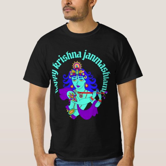 Krishna Janmashtami T-Shirt (Vorderseite)