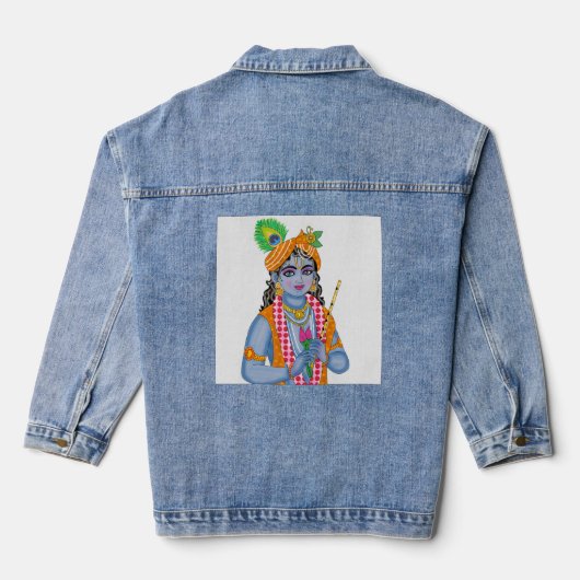 Krishna jeansjacke (Rückseite)