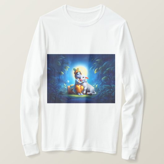 Krishna ji t Shirt (Design vorne)
