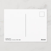 Krishna-Kali Postkarte (Rückseite)